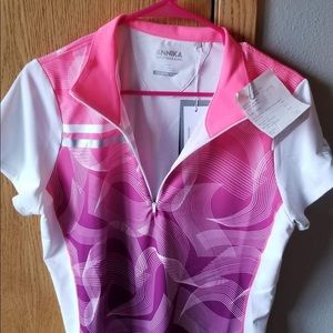 NewAnnikaGolfOutfit.1/4 zip top and skort. 50.
